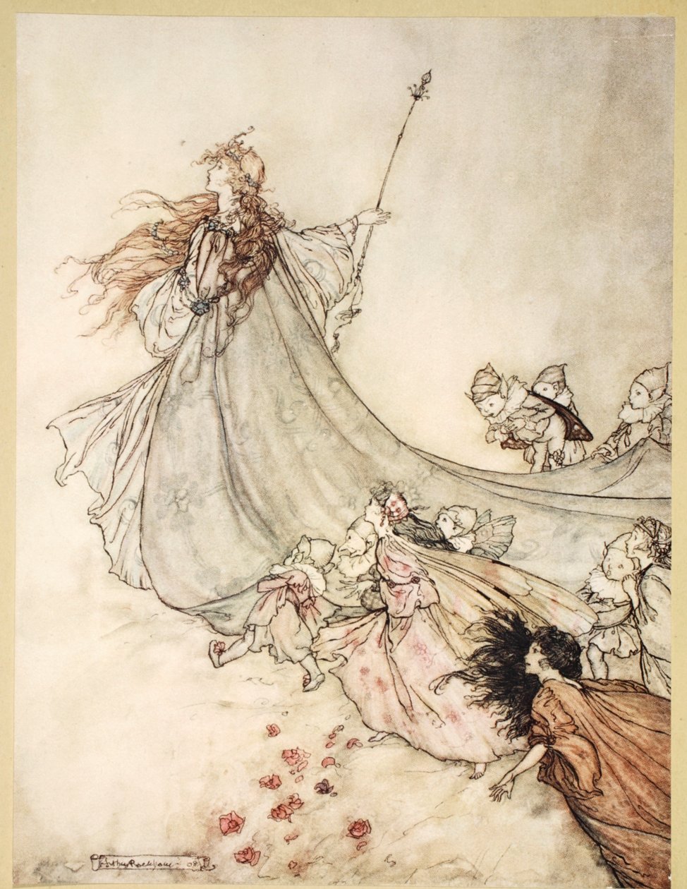 妖精離れて！ウィリアムシェイクスピア作「真夏の夜の夢」（1908年